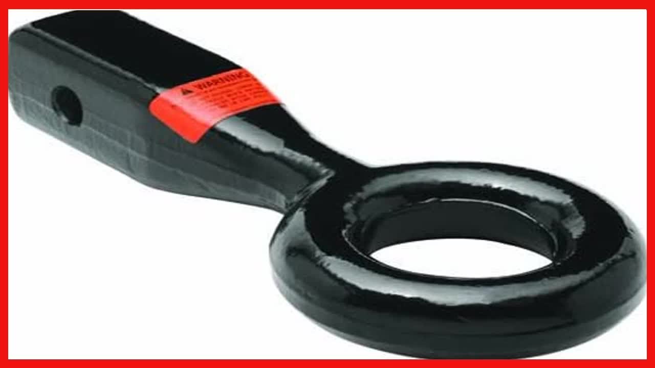 Tow Ready 63045 Receiver Mount Tow Eyelet , Black