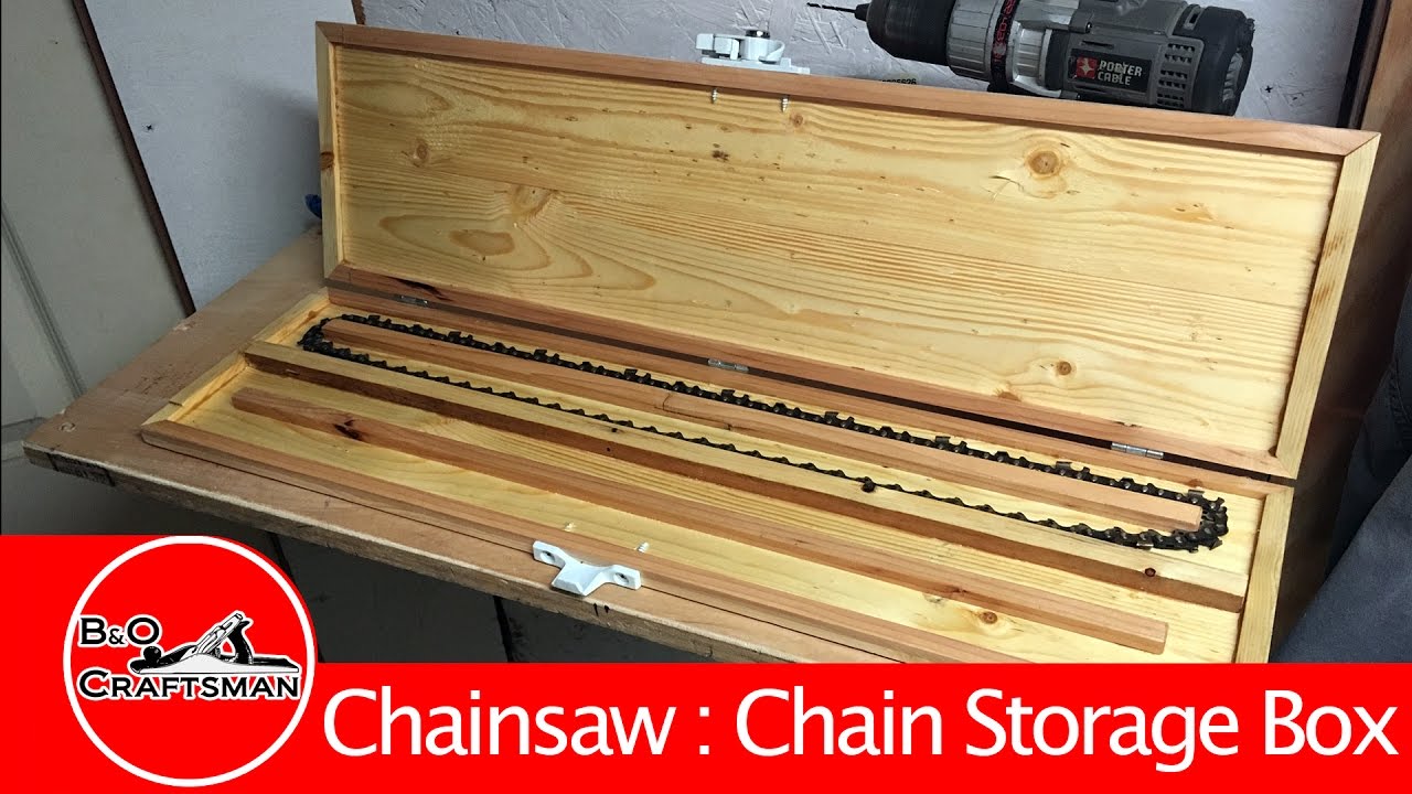 Chainsaw : Chain Storage Box