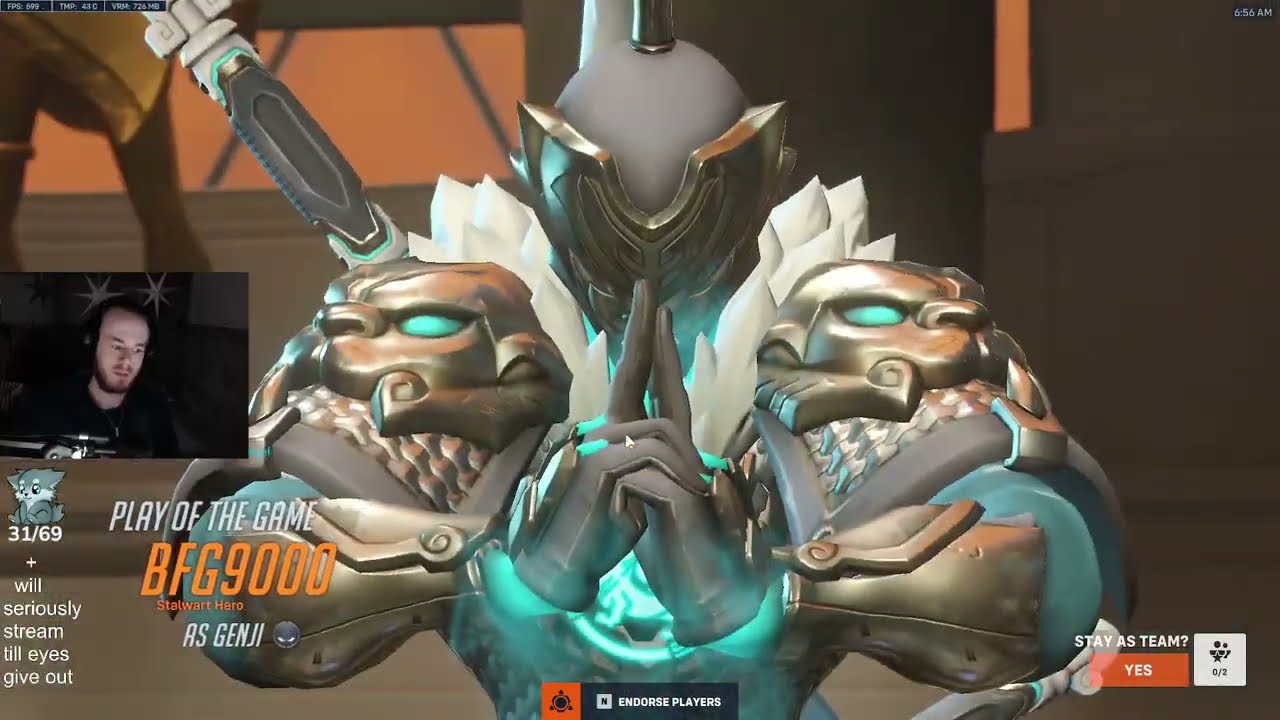 POTG! IDDQD HANZO + GENJI + SOLDIER 76 GAMEPLAY OVERWATCH 2 SEASON 9