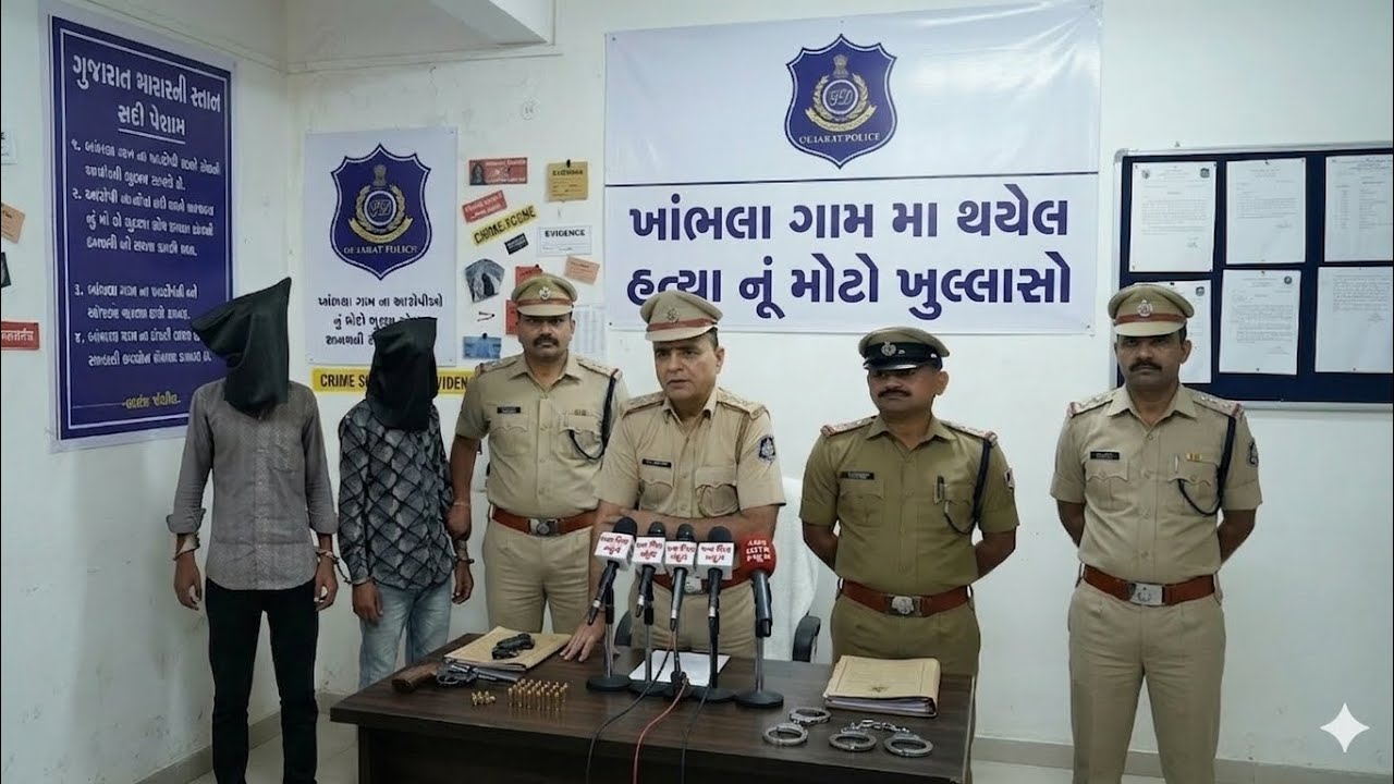 ખાંભલા ગામે થયેલ હત્યા બાબત, થયો મોટો ખોલાસો #news #bhuj  #kuchh 