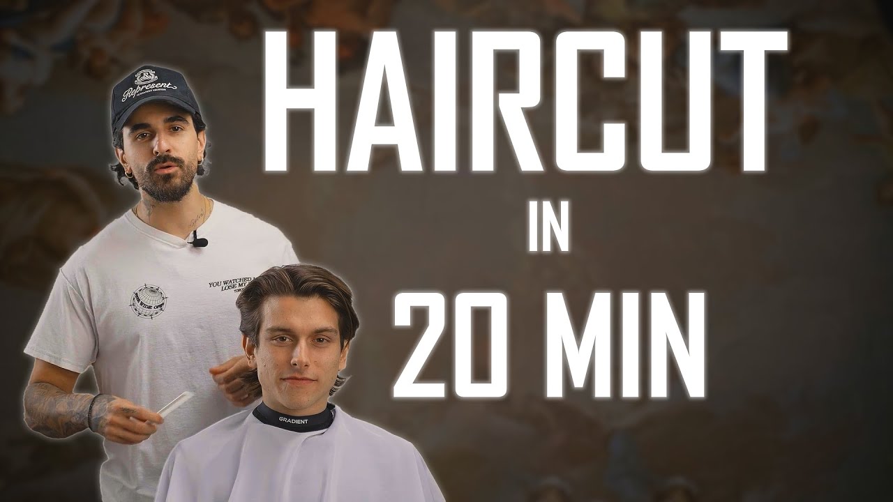 Long Haircut For Men (Done In 20 Min)