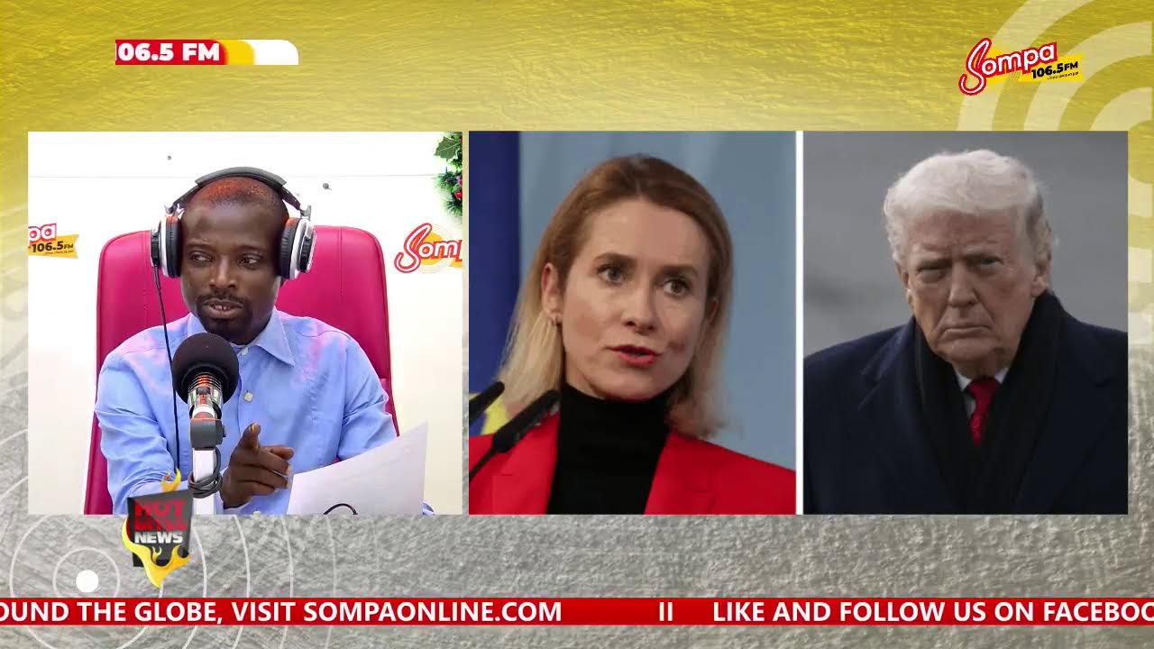 HOT BITE NEWS LIVE ON SOMPA 106.5 FM WITH APAM DADAA, ADWOA ASARE & OHENEYERE  01/20/26 BY AUGUSTINE