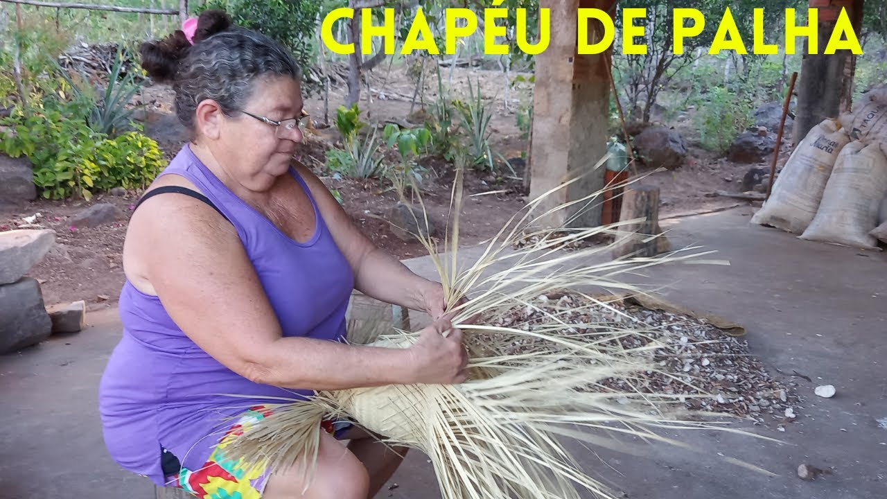 COMO É FEITO O CHAPÉU DE PALHA | RAIZES DO REI