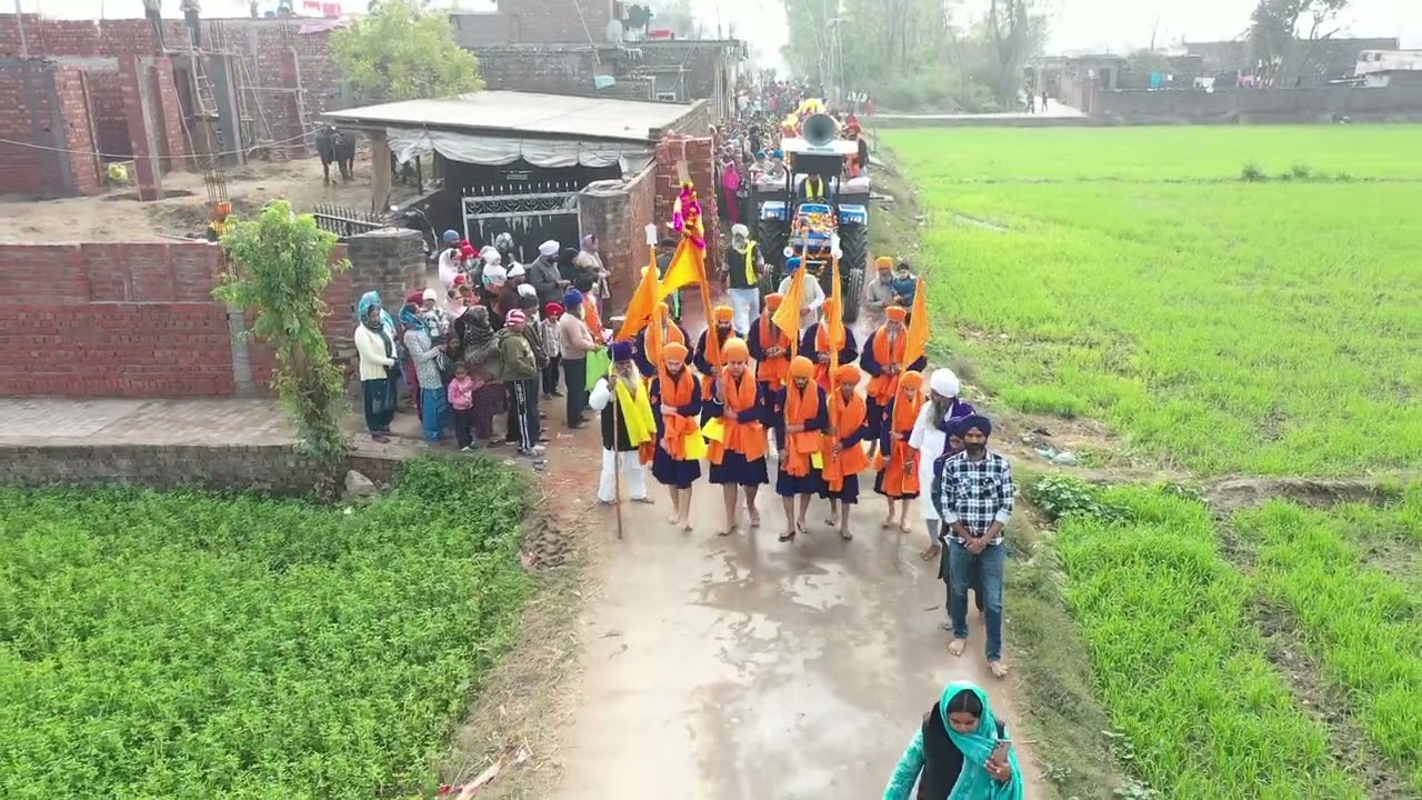 GURU GOBIND SINGH JI DE PARKASH PURB NU SMARPIT NAGAR KIRTAN || HASHAN PURA KHURD ||