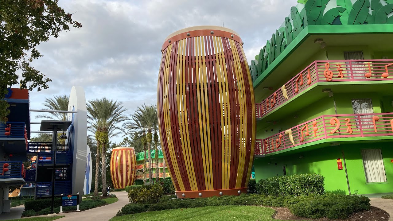 Disney’s All-Star Music Resort | Room and Resort tour | Dec 2023 | Walt Disney World