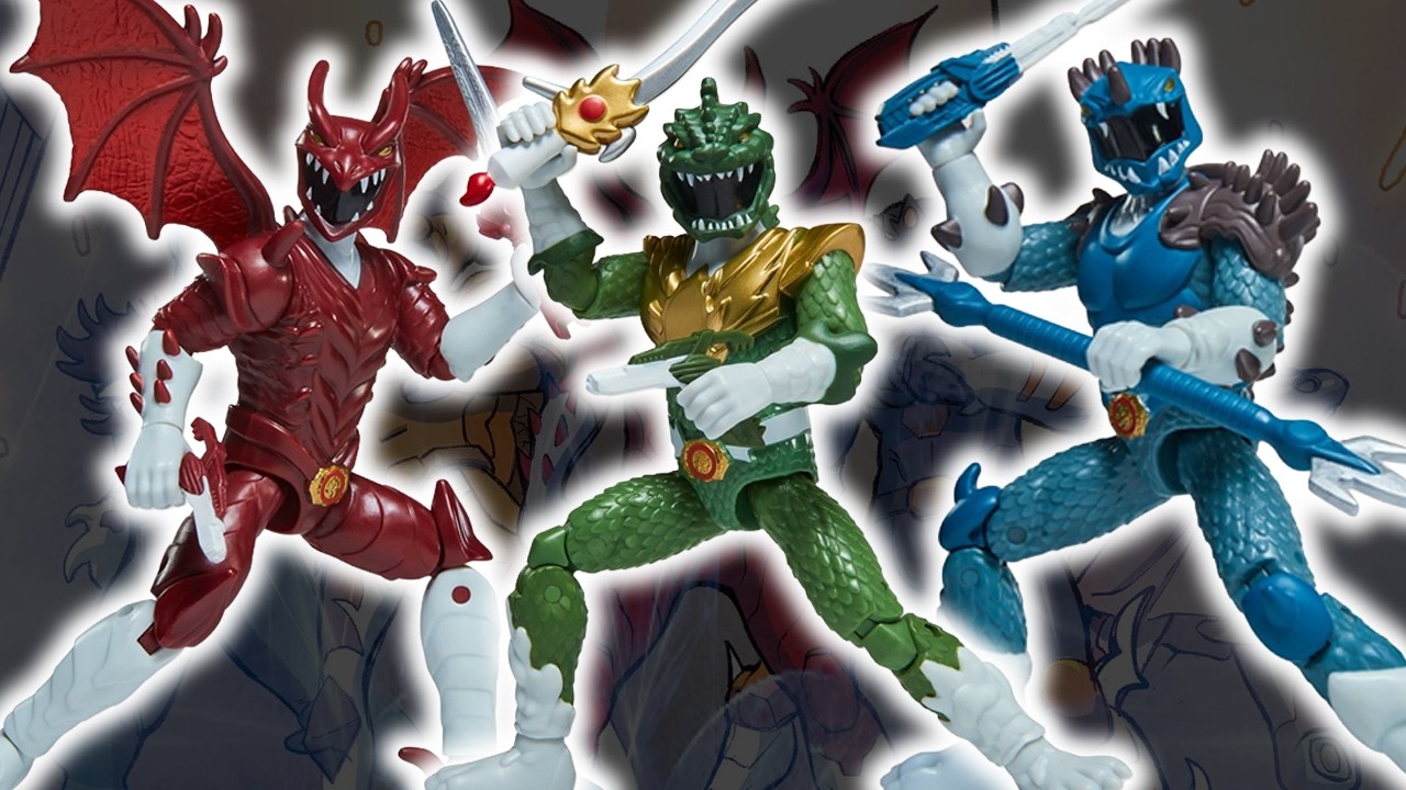 OFFICIAL LOOK At Kaiju Rangers Figures! - Mighty Morphin Power Rangers
