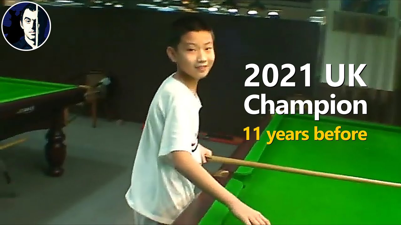 Zhao Xintong 11 years earlier: Destined to Become a Snooker Champion