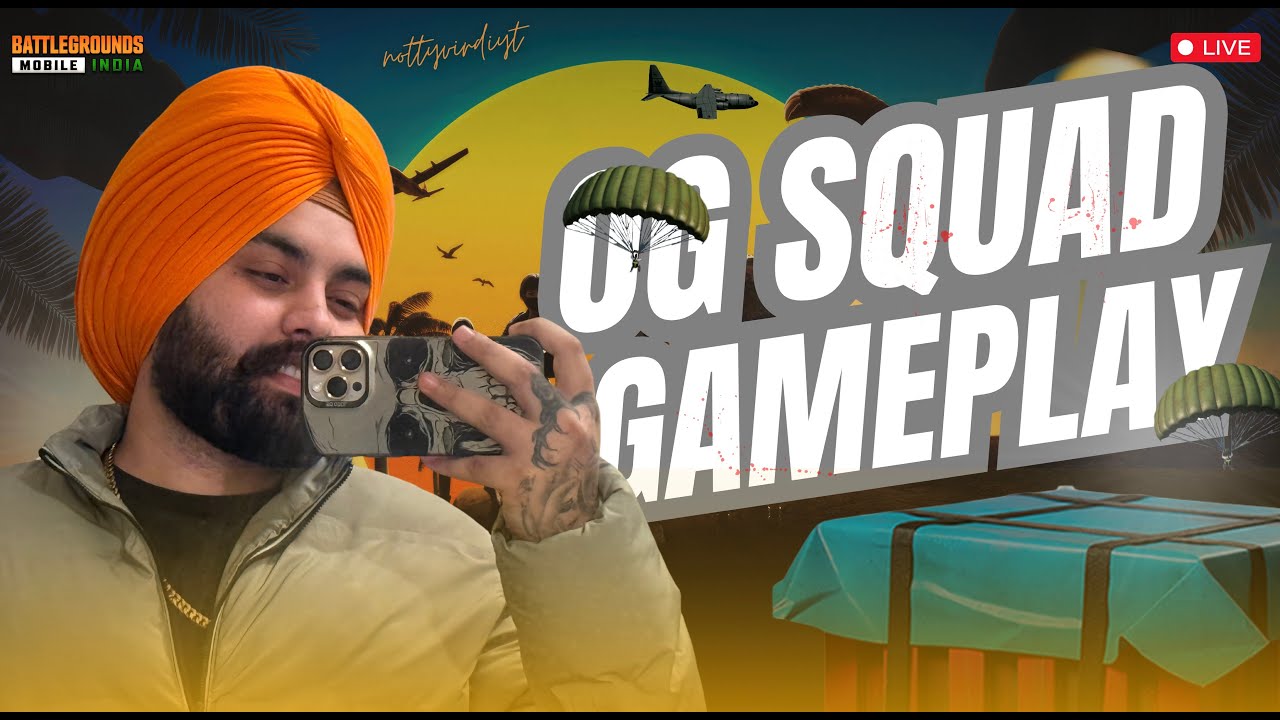 BGMI | CHILL STREAM FUN GAME PLAY CHILL STREAM 😎High Ping Mae Kaise Khaile ❓NottyVirdiYT #bgmi