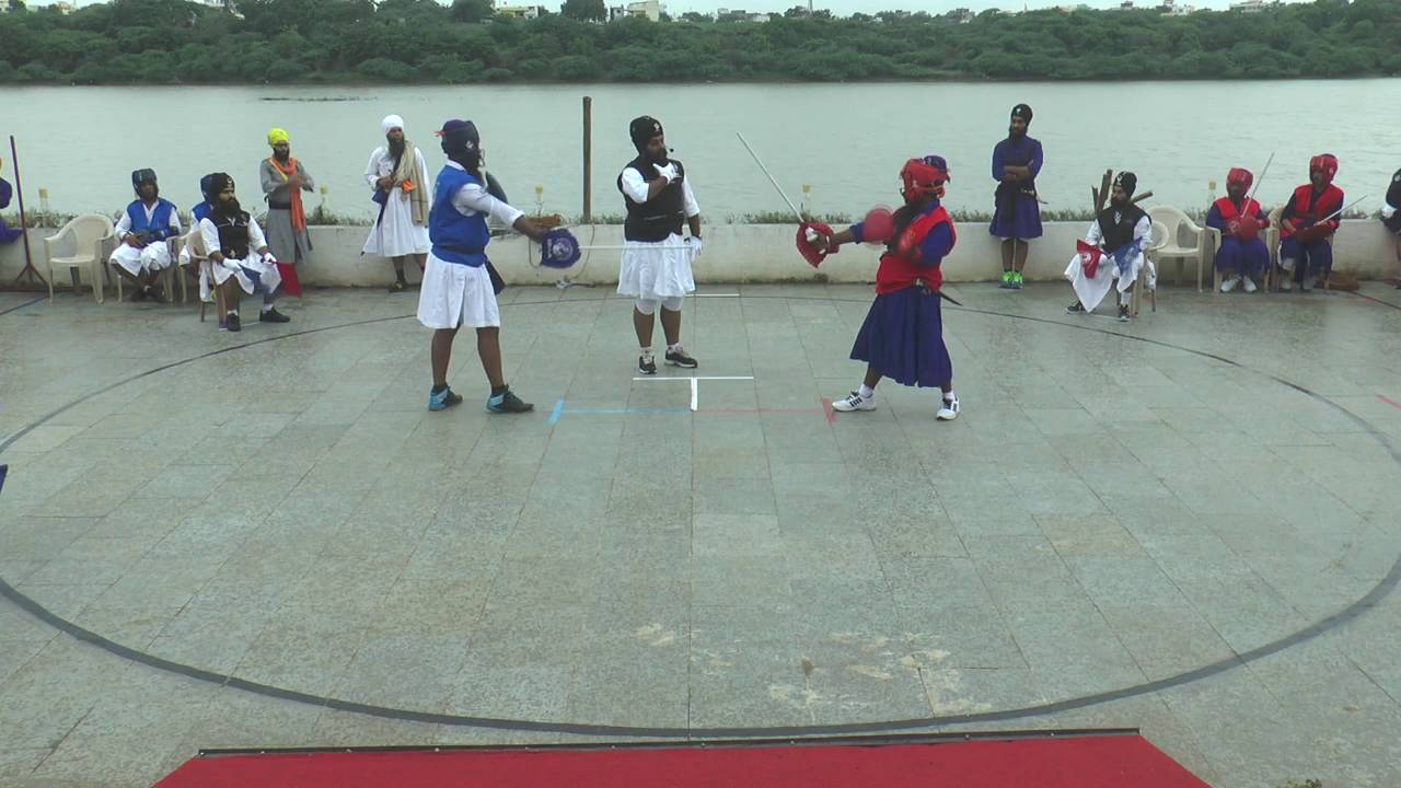 3rd Virsa Sambhal Natonal Gatka competition Nanded - Nagpur Vs Kapurthala Gatka Fight