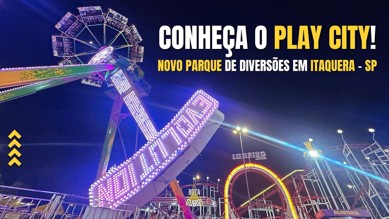 PLAY CITY Parque de diversões no SHOPPING METRÔ IITAQUERA em SÃO PAULO!