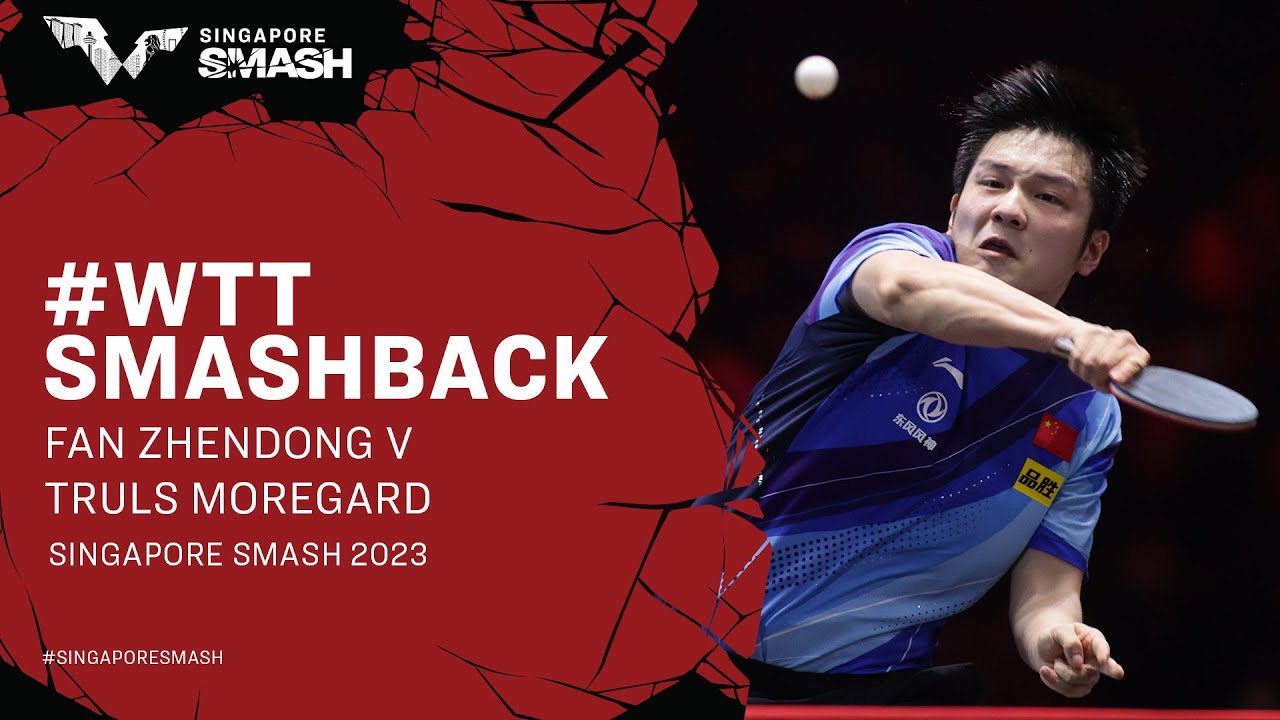 Fan Zhendong v Truls Moregard | #WTTSmashback | Singapore Smash 2023