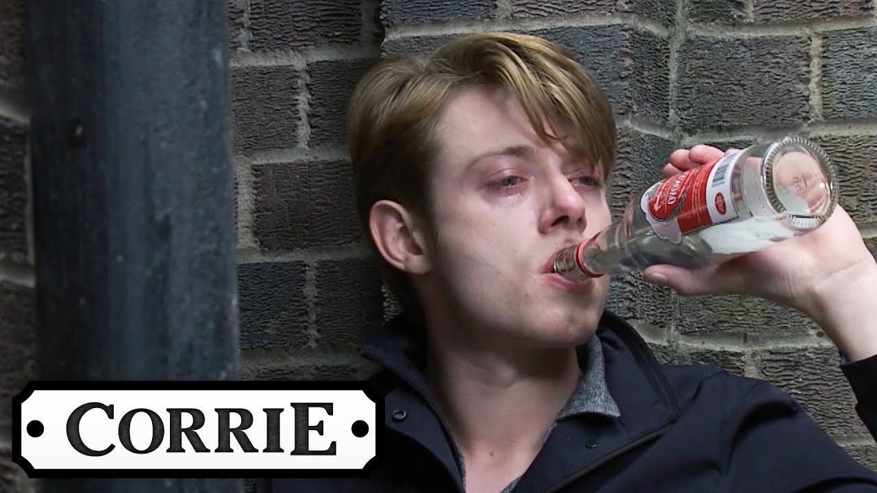 Adam Finds Daniel Drunk in an Alleyway | Coronation Street