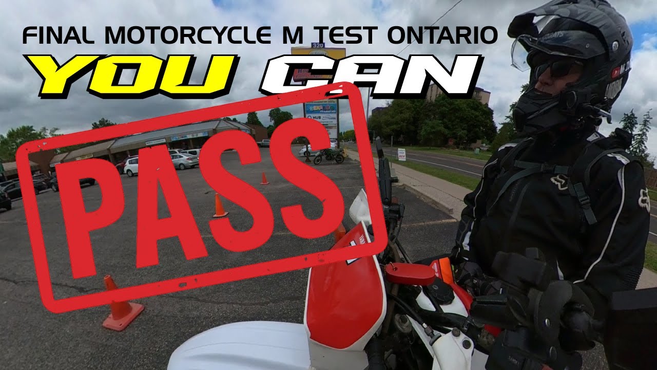 How to PASS Your Final Motorcycle License Test Ontario | Brantford