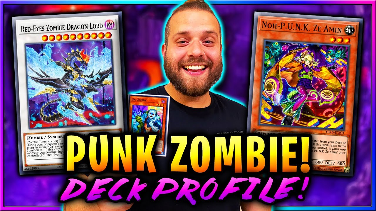 NEVER ENDING LOCK?! ZOMBIE PUNK DECK PROFILE! +TEST HAND & TUTORIAL! | POST BANLIST MAY 2022