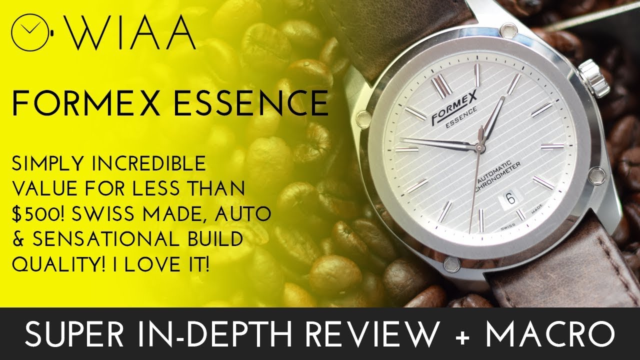 Formex Essence Watch Review + Unboxing, incredible value watch!