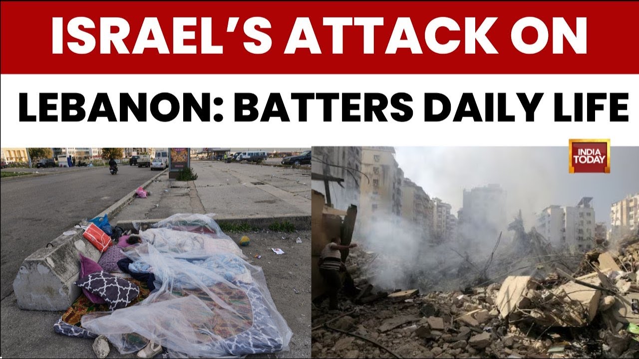 Lebanon News: Massive Israeli Airstrikes Hit Beirut’s Hezbollah Stronghold After Evacuation Order