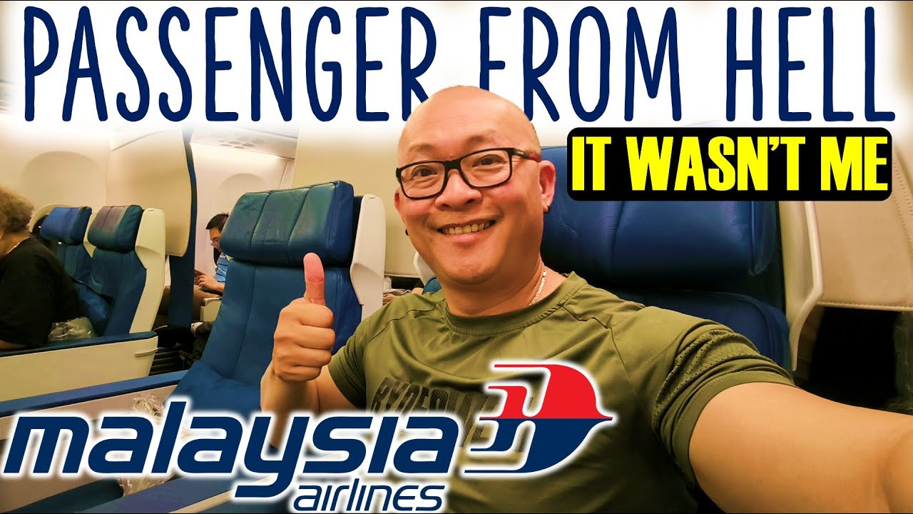 Malaysia Airlines | Kuala Lumpur - Hong Kong | Business Class... Pax from HELL!
