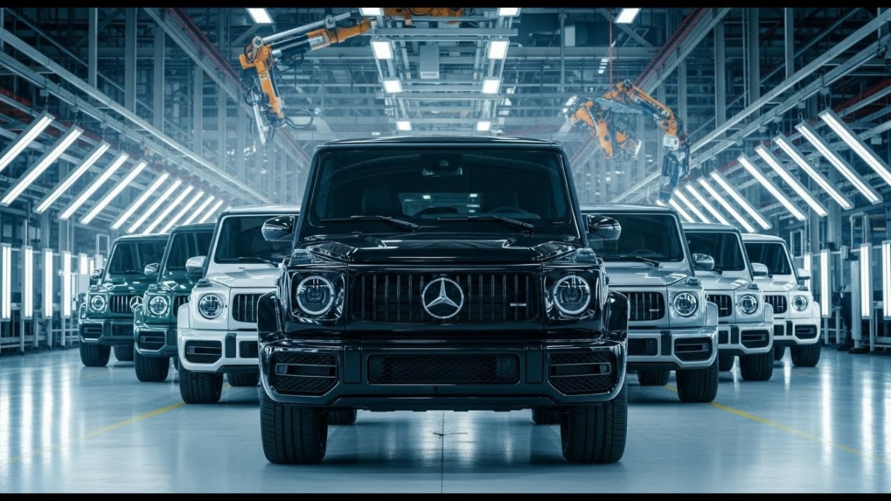 Inside the High-End Car Factory – Full Process How AMG G 63 Is Made