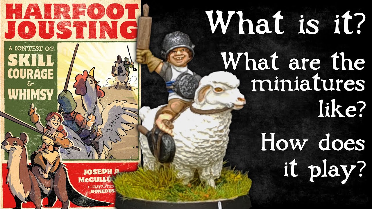 Hairfoot Jousting! What is it? How does it play?