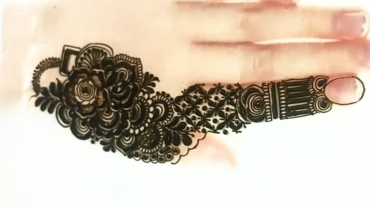 Latest mehndi design 😍||Most beautiful mehndi design 2026||Trending henna design for back hand 👌