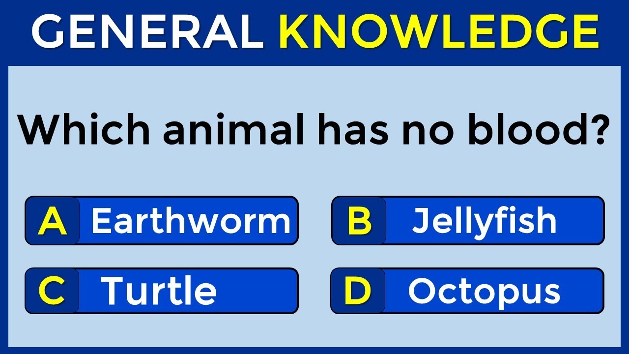 How Good Is Your General Knowledge? Take This 30-question Quiz To Find Out! #challenge 82