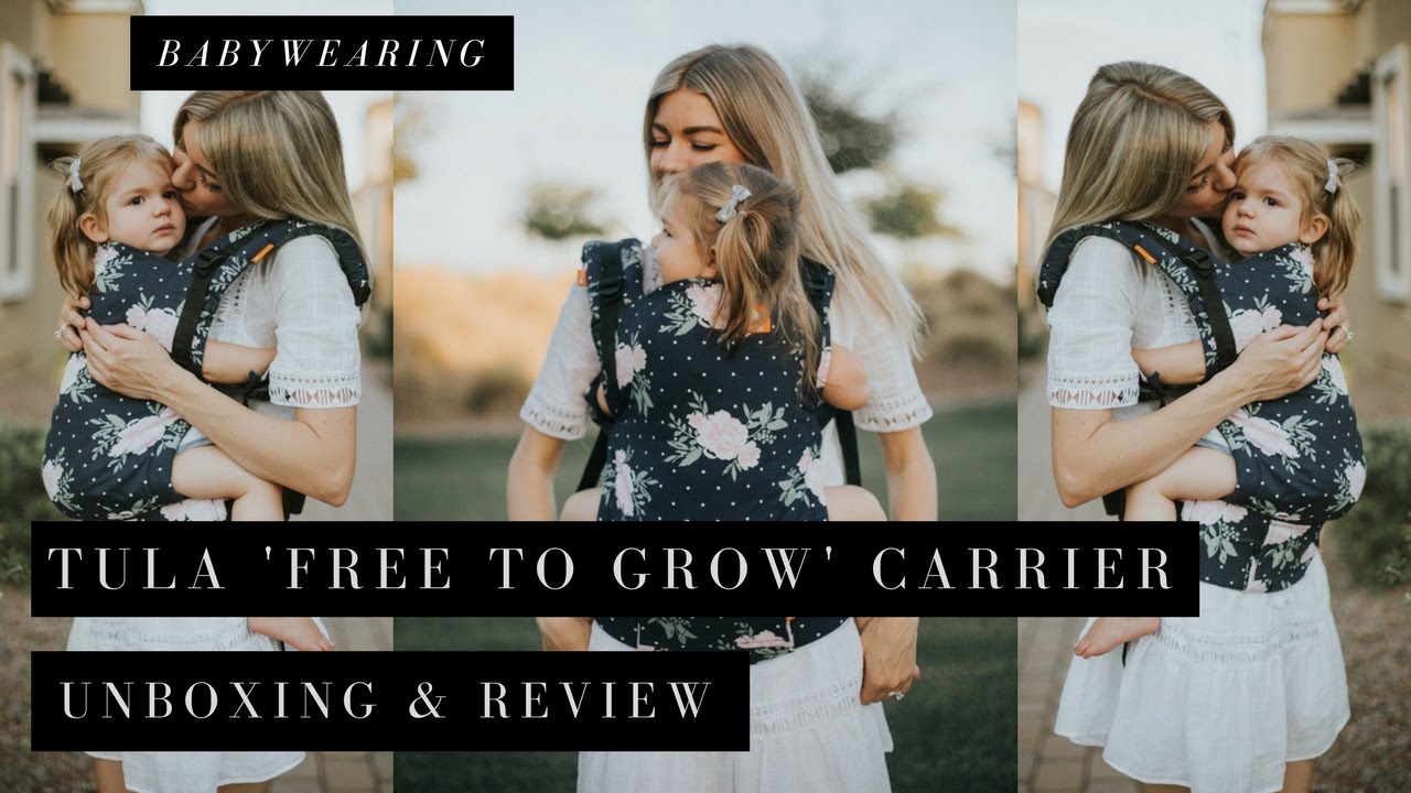 BABYWEARING || Baby Tula 'Free To Grow' Carrier Unboxing & Quick Review