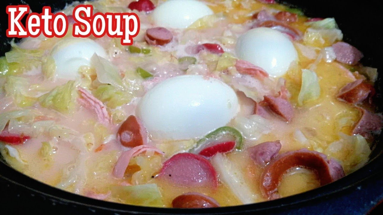 KETO SOPAS | NO PASTA LOW CARB SOUP