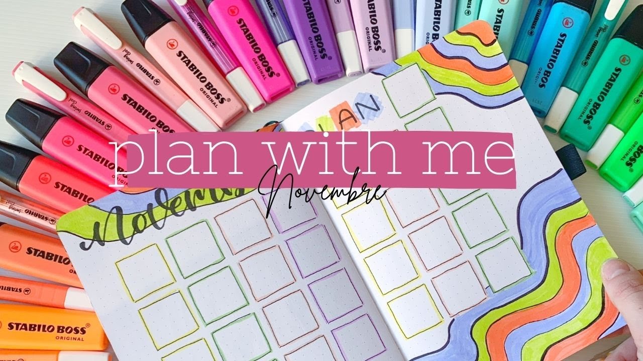 Plan with me: NOVEMBRE