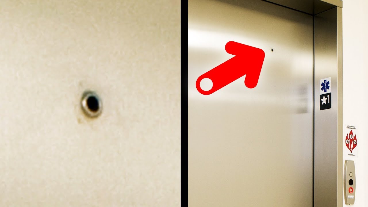 That's Why Elevator Doors Have a Tiny Hole