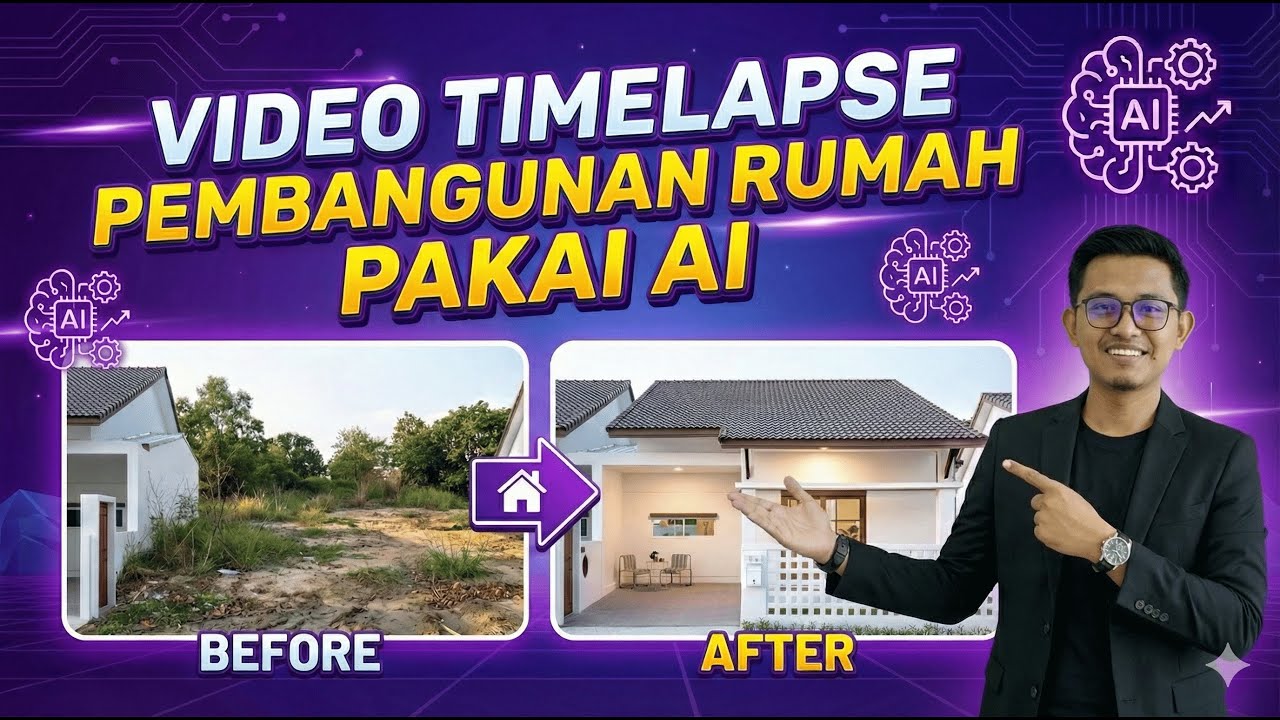 YANG LAGI VIRAL ! Buat Video Timelapse Pembangunan Rumah pake Ai !