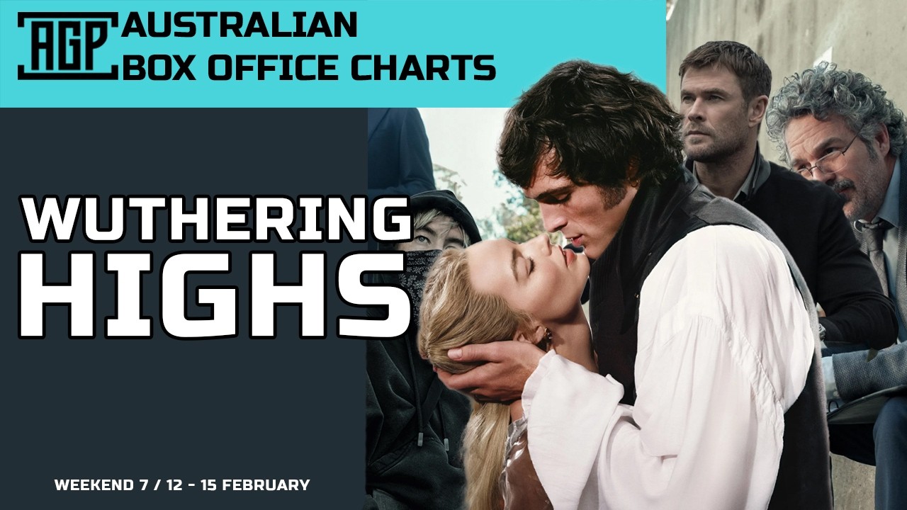 Wurthering Heights biggest opening of 2026 - Aussie Box Office Charts