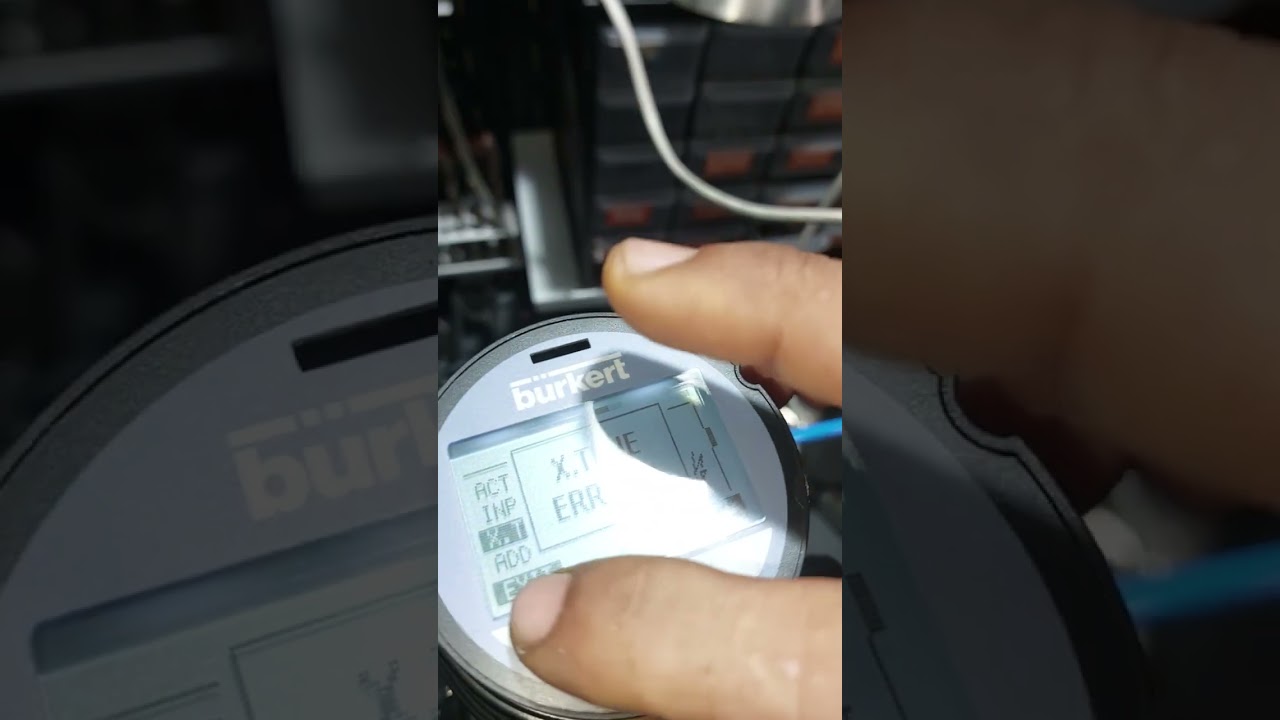 Error of Top Unit Burkert 8692 part 1