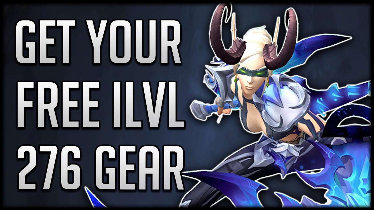 How To Get FREE ilvl 276 Gear This Week Only & Level Alts Quickly