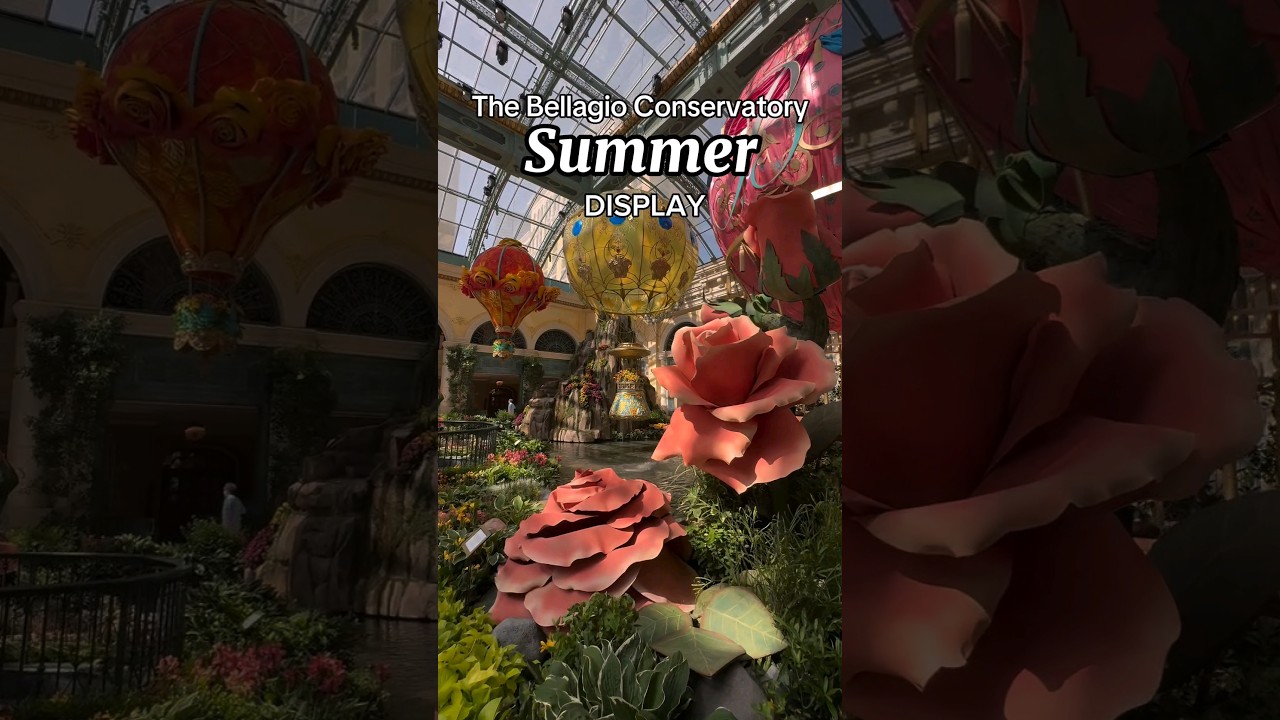 NEW Bellagio Conservatory 2024 summer display