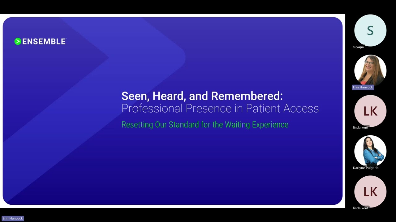 Seen, Heard, and Remembered