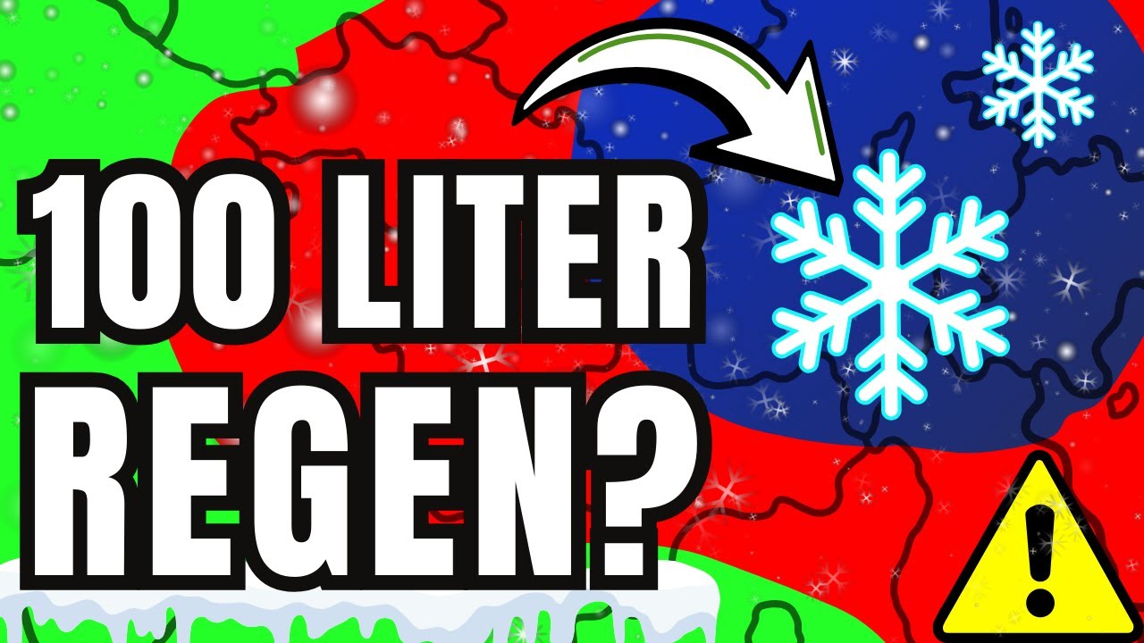 ALARMSTUFE ROT! Die große SPÜLUNG kommt - Hochwasser & Glätte ab HEUTE!