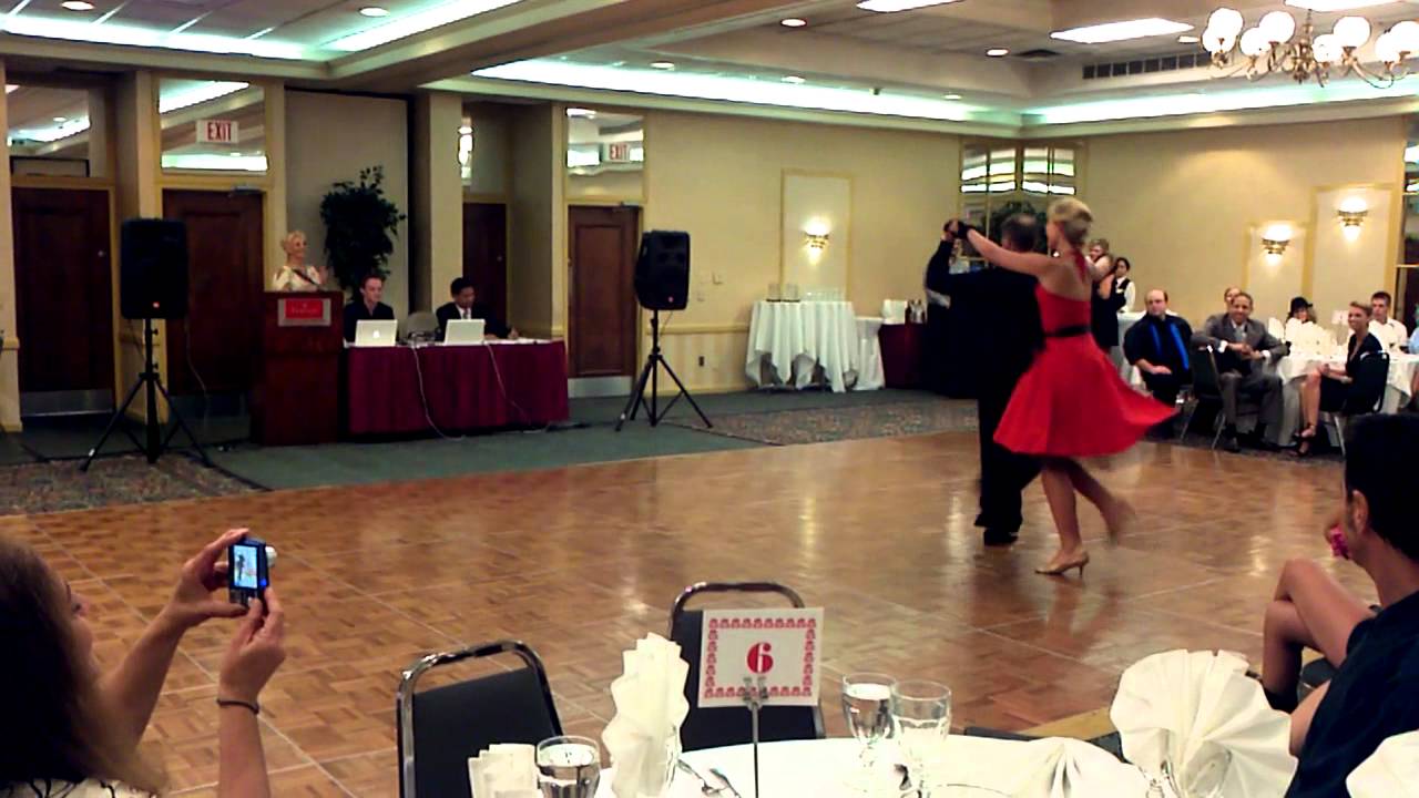 Ashley and Vasiliy dance Polka at our jacksonville ballroom dance studio summer showcase 2011