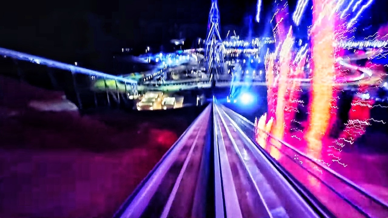 Falcons Flight Night-Time FULL POV (Six Flags Qiddiya City)