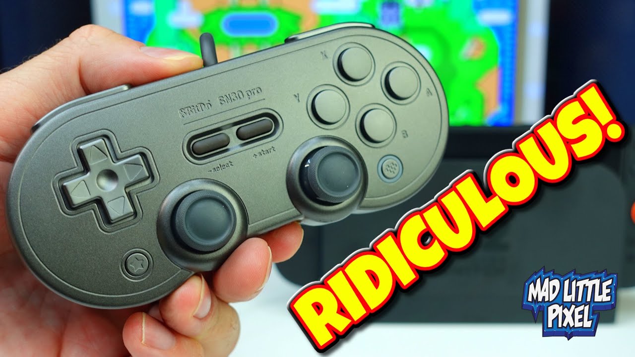 ПОТРЯСАЮЩИЙ контроллер Switch 2! 8BitDo SN30 Pro 