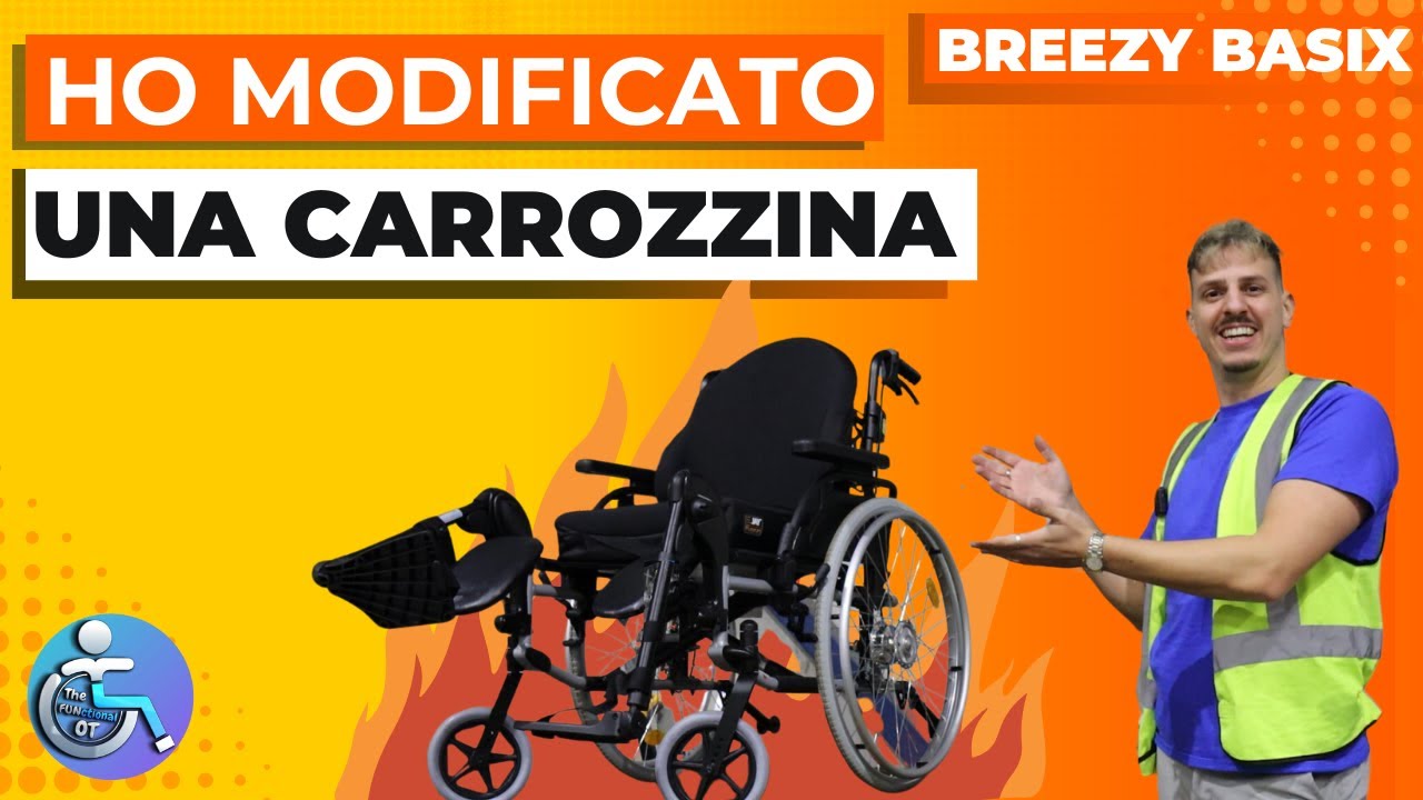 HO MODIFICATO UNA SEDIA A ROTELLE. Come personalizzare una carrozzina Breezy Basix!! 💥