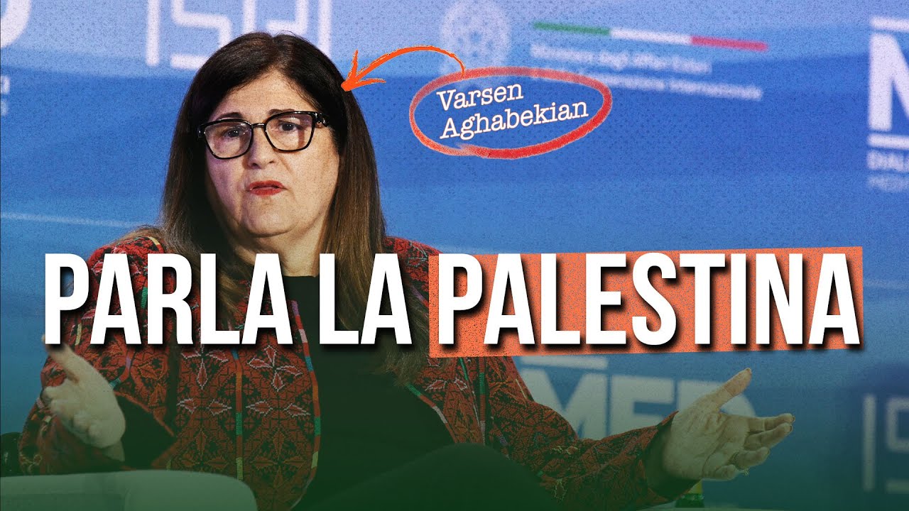 Gaza, Cisgiordania e diplomazia: dialogo con la ministra palestinese Varsen Aghabekian