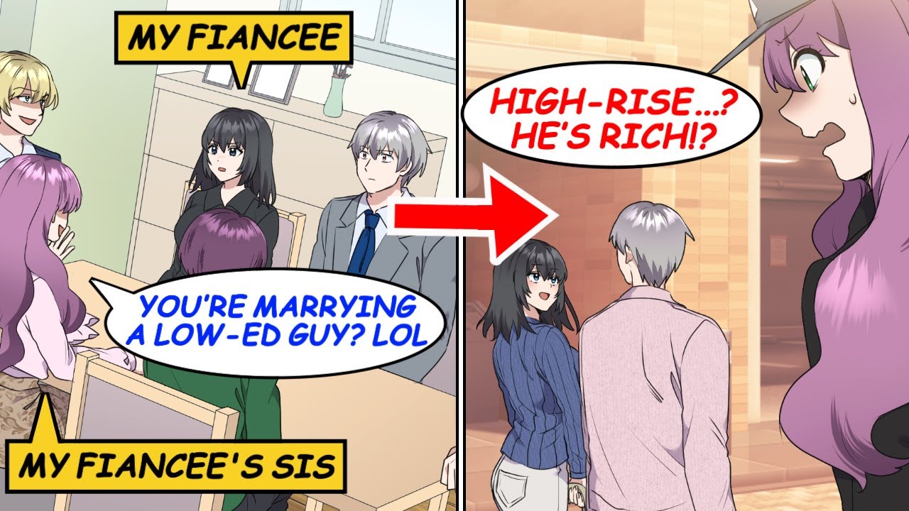 My fiancée was ignored while her sister got all the love. Then they saw our high-rise... [Manga]