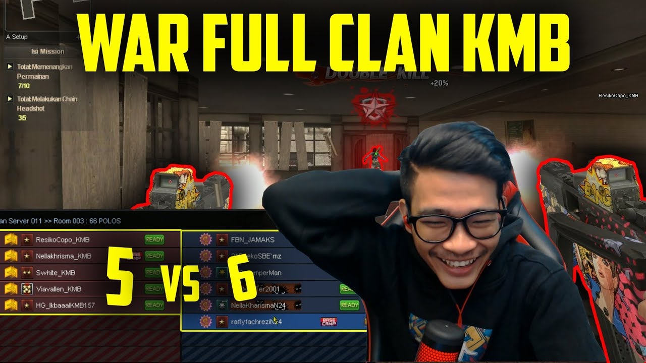 MERATAKAN CLAN LAIN? MUDAH SEKALI BAGI KMB!! // Gameplay Point Blank Zepetto Indonesia