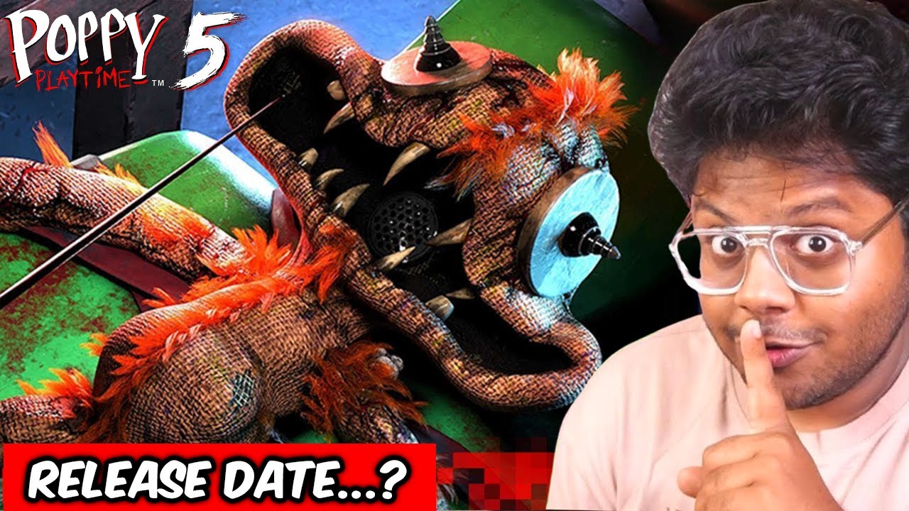 Poppy Playtime Chapter 5 RELEASE DATE REACTION + FULL BREAKDOWN 😱 AYUSH MORE