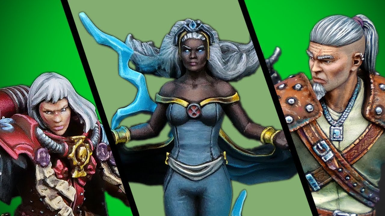 Painting AMAZING Faces explained step by step