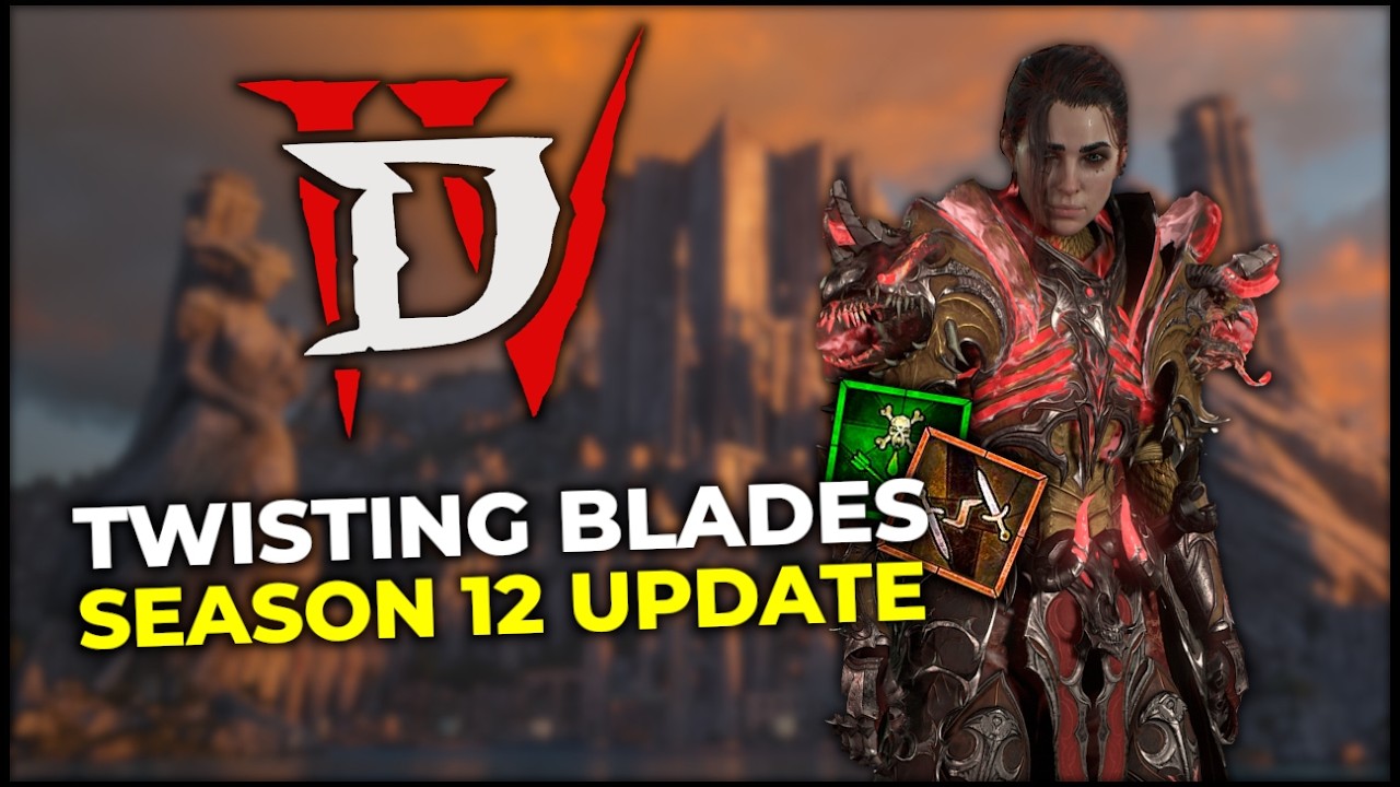 TWISTING BLADES CLEARS TOWER 100+. Diablo 4 Season 12 Twisting Blades Rogue Update.
