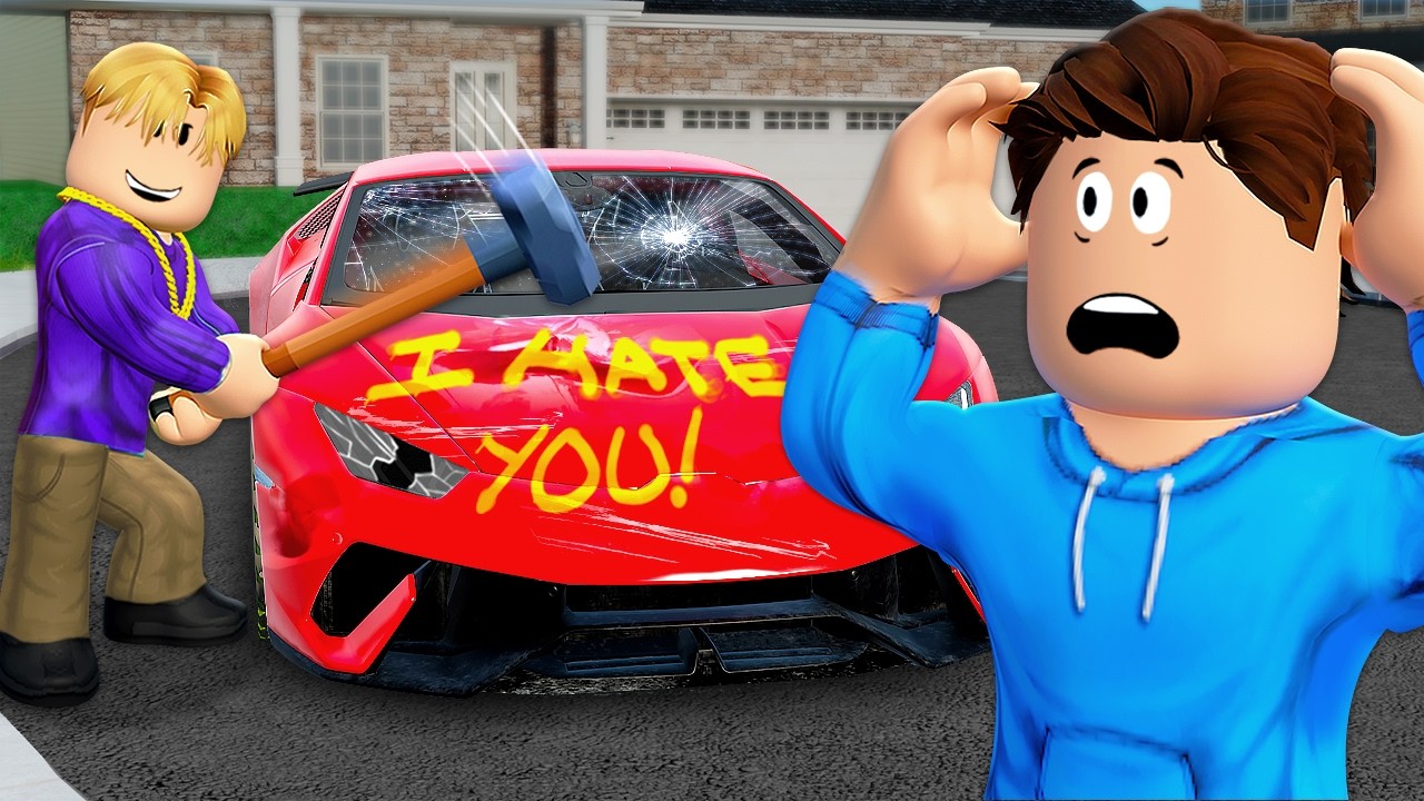 His Step Brother is EVIL! (Roblox Movie)