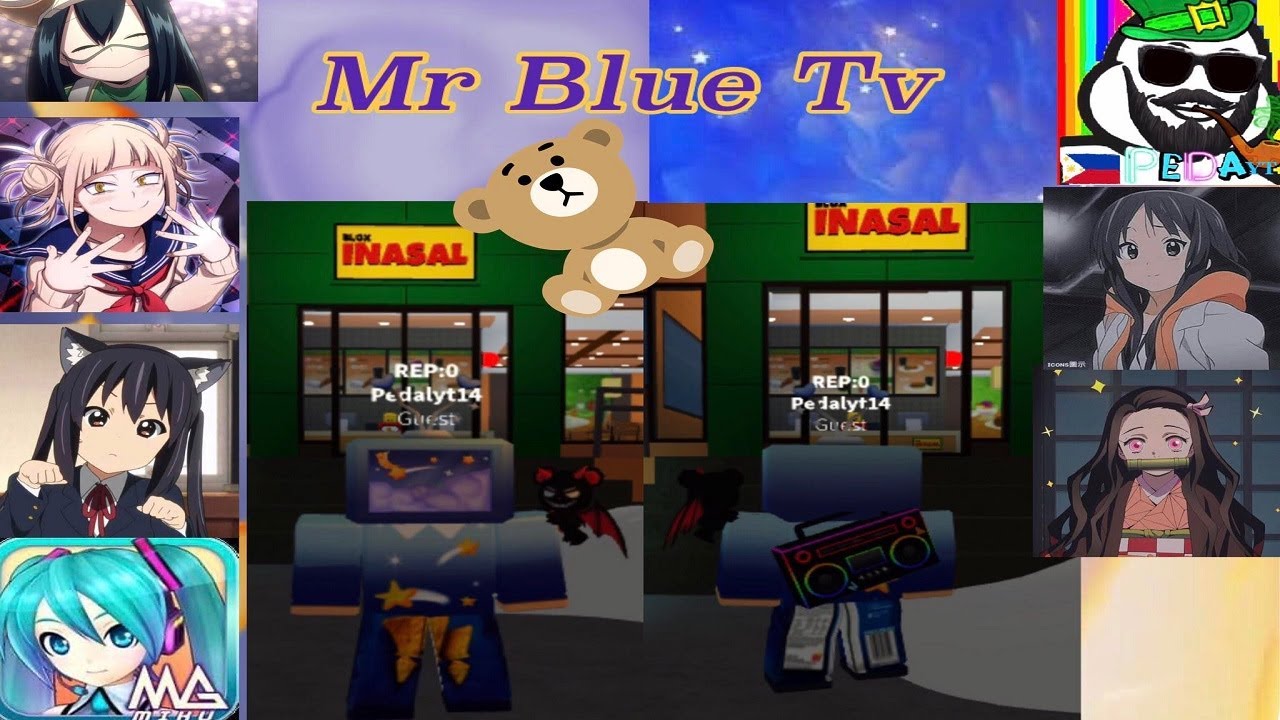 Roblox; Mr Blue Tv Is Working So Hard At Pizza Place(2)