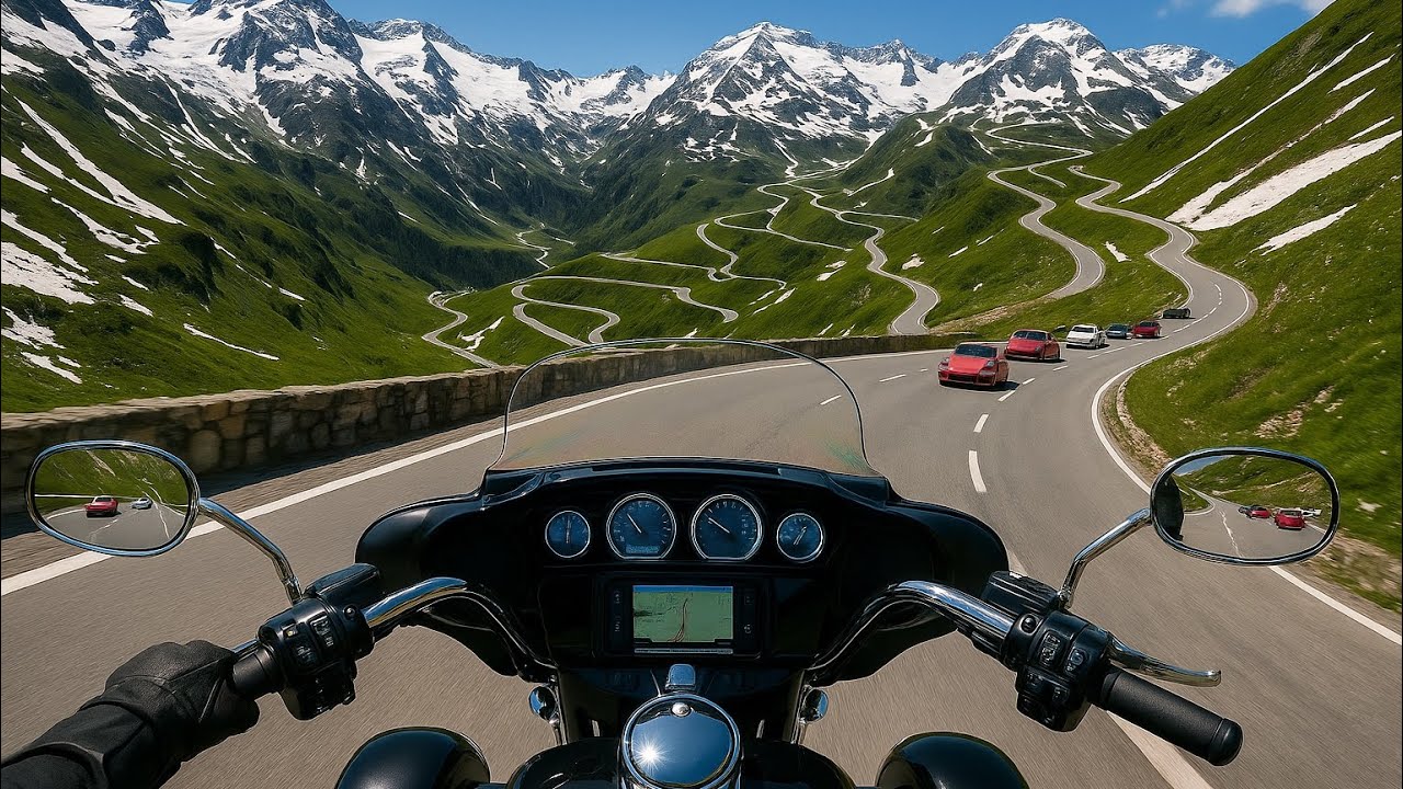 Harley Trike POV on Großglockner 🇦🇹 | Porsche Event, Epic Curves & Alpine Glory!
