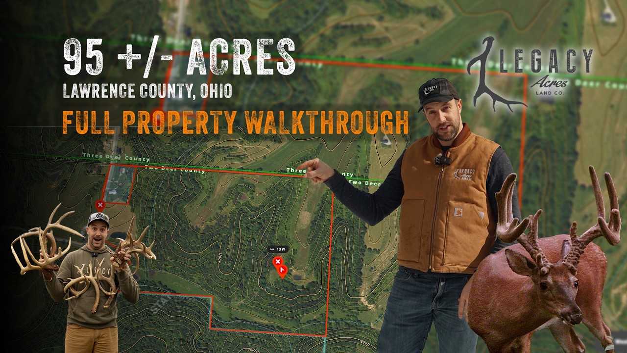 FULL PROPERTY WALKTHROUGH | 95 +/- ACRES Lawrence County